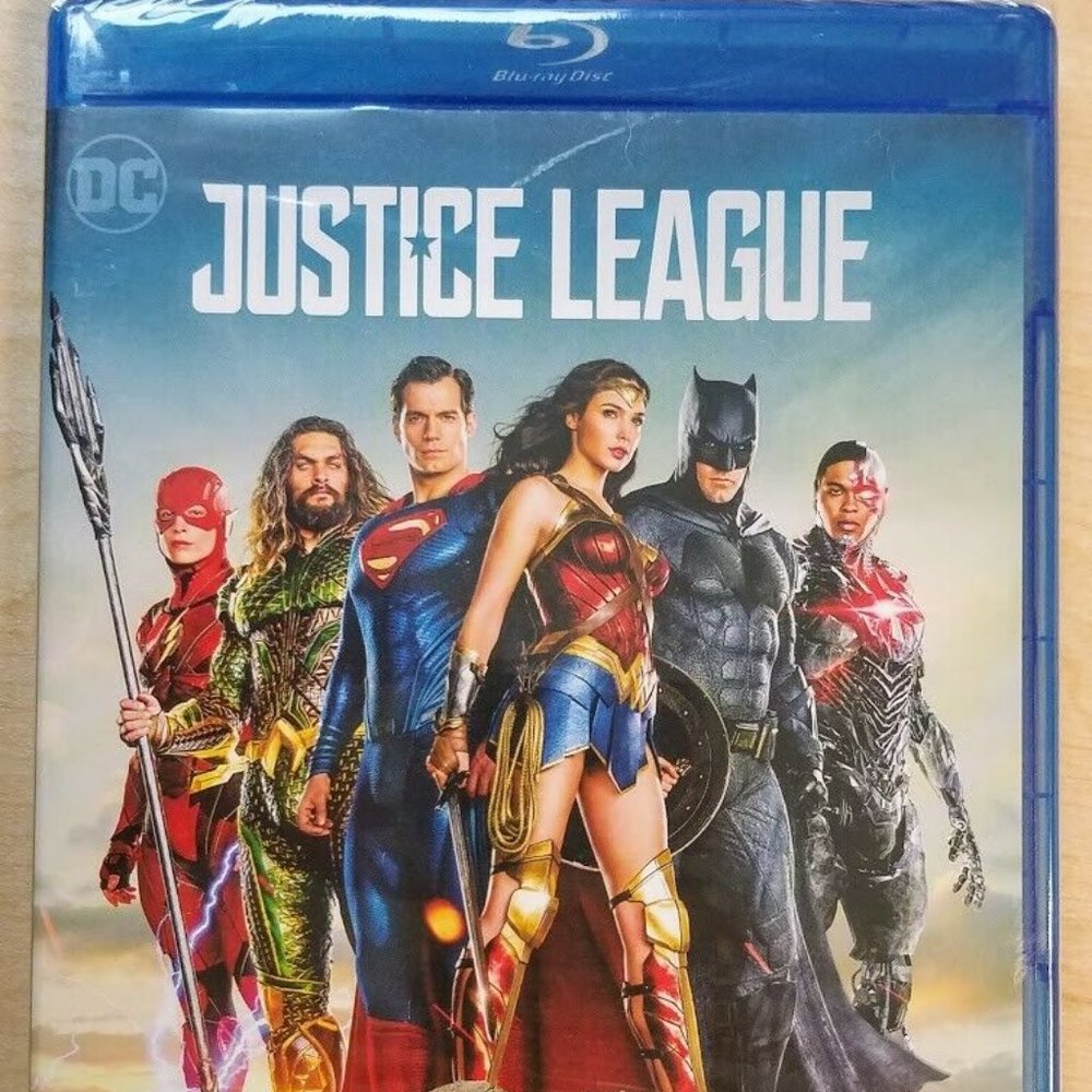 NEW SEALED JUSTICE LEAGUE BLU-RAY DISC